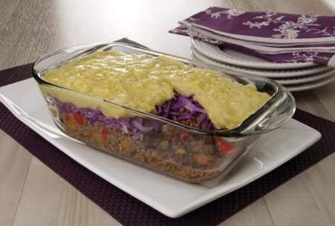 delicioso escondidinho de inhame
