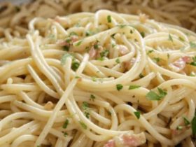 macarrão a carbonara