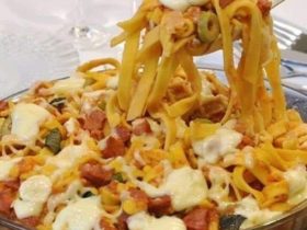 macarrão de forno delicioso para família