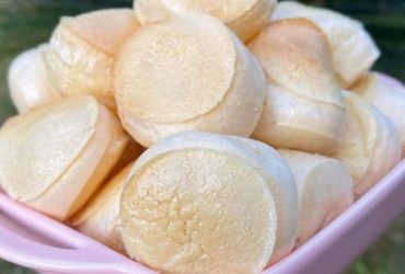 pÃozinho de polvilho isenta de açúcar, glúten e lácteos