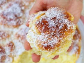 pão doce de coco de massa mole sem sova