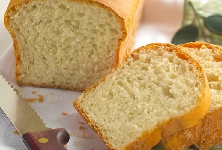 pão de forma fácil de preparar perfeito para o café da manhã ou lanche da tarde