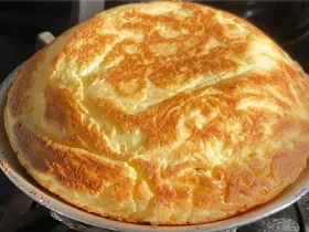 pão de maisena de frigideira