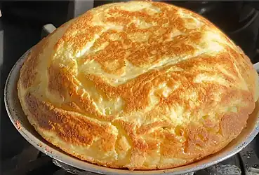 pão de maisena de frigideira