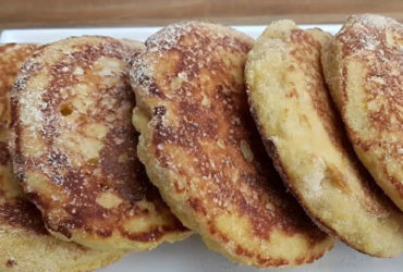 pãozinho de banana feito em 10 minutos