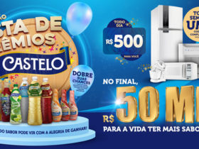 participe da promoção festa de prêmios castelo