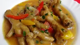 Receita de Pé de Galinha Cremoso