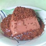 pudim de chocolate