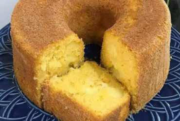 receita bolo de milho com requeijão