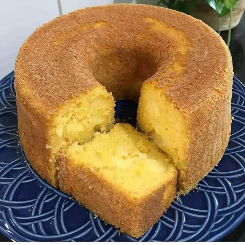receita bolo de milho com requeijão