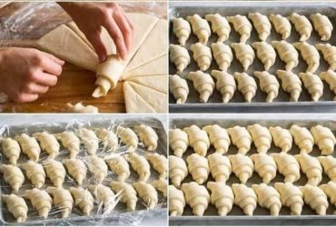 receita de croissant