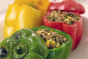 receita de pimentão recheado com carne moída
