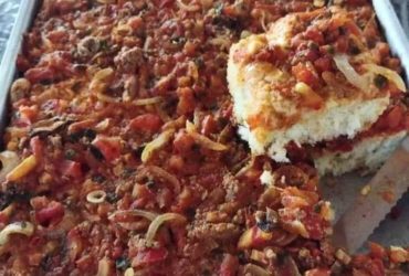 receita de pizza de sardinha da vó