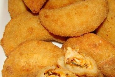 risólis de frango com catupiry