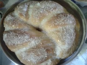 rosca de leite condensado