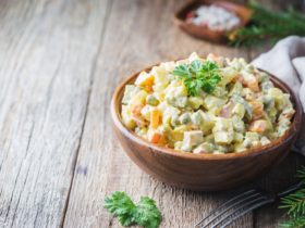 salada de maionese perfeita para o almoço de domingo