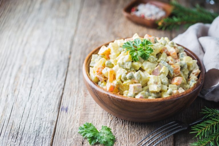 salada de maionese perfeita para o almoço de domingo