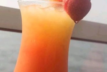 sex on sertão um drink refrescante com sabor de caju