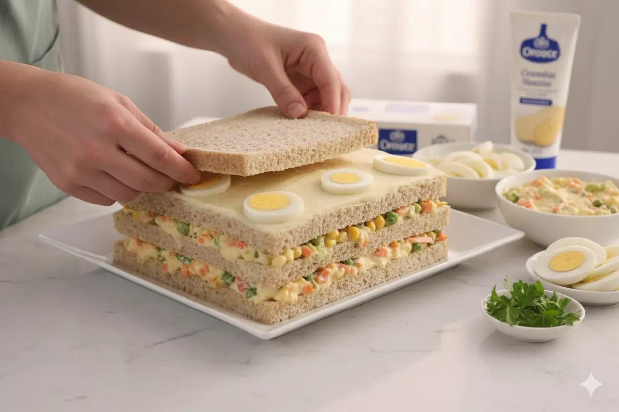 Torta Fria de Legumes