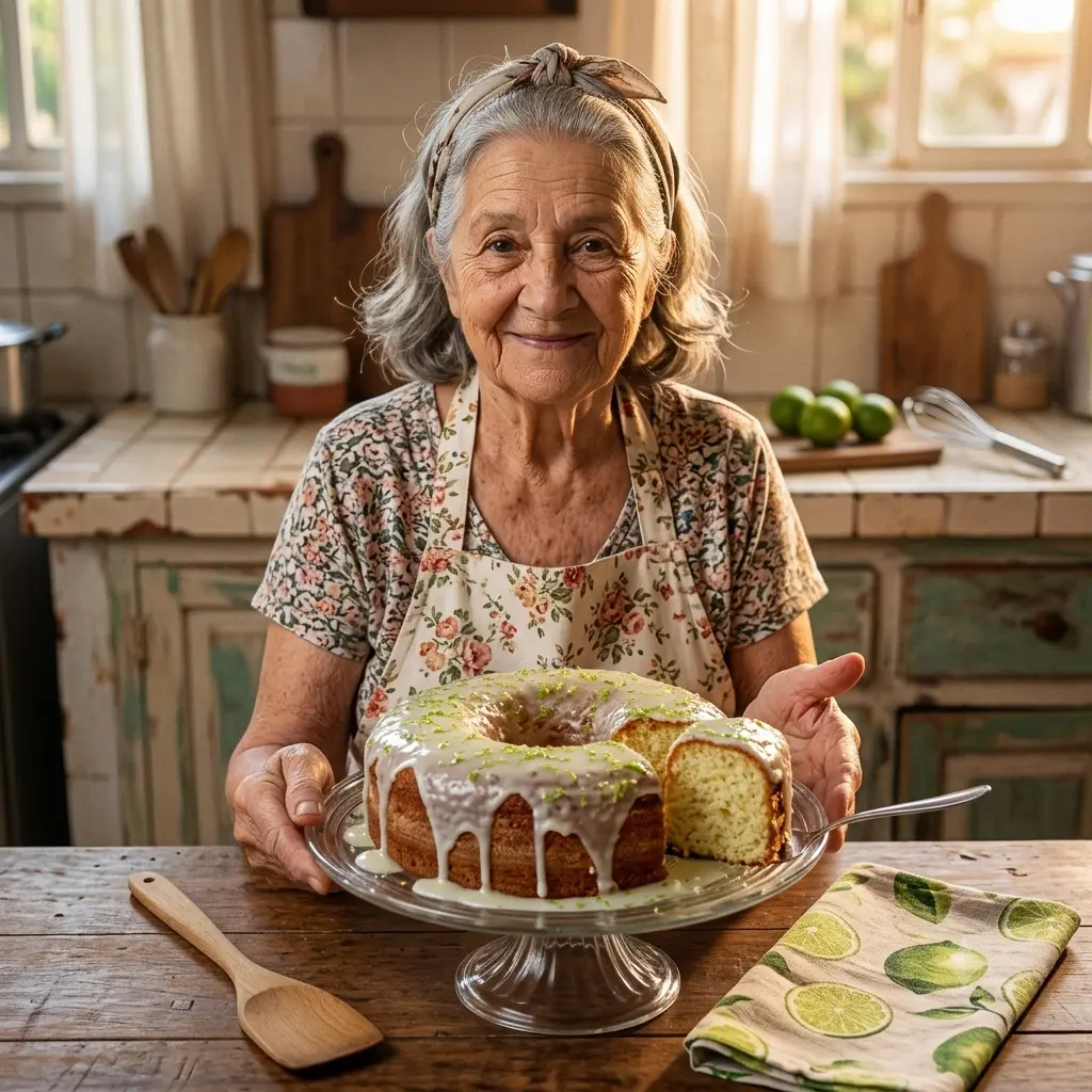 bolo de limão fofinho