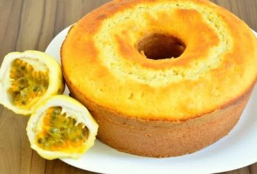 bolo de maracujá natural