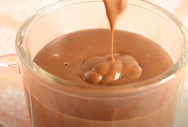 como fazer chocolate quente cremoso