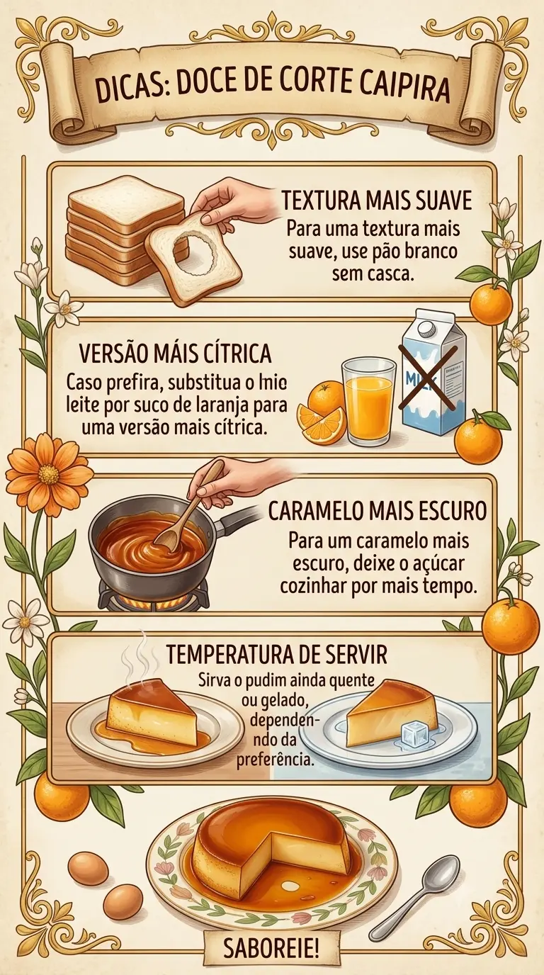 Dicas Doce de Corte Caipira 