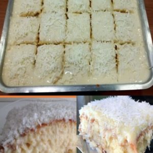 Bolo de Leite Condensado