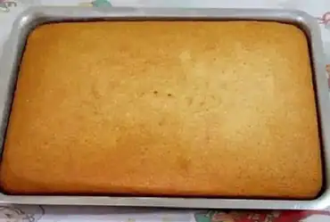 bolo de água