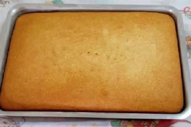 bolo de água