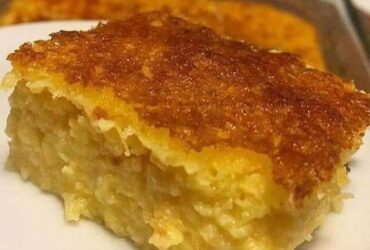 bolo fit cremoso de milho
