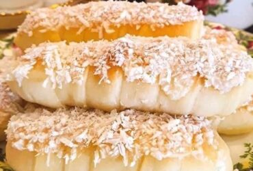 enroladinho de queijo e côco