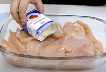 frango com creme de leite simples