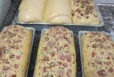 pão recheado prático e saboroso