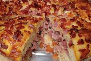 pastelão de forno.