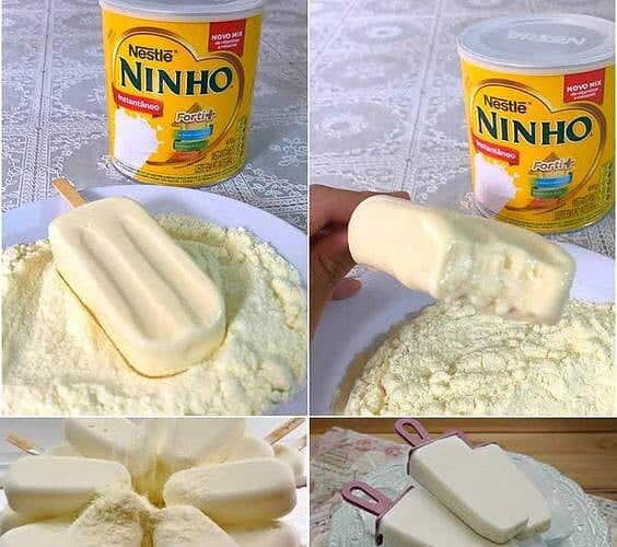 picolÉ de ninho cremoso 💕