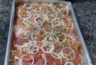 pizza de liquidificador