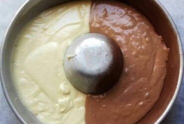 receita de bolo mesclado simples e delicioso