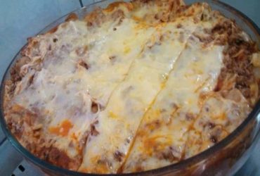 receita de lasanha de carne moída