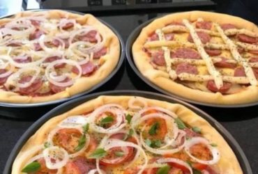 receita de massa de pizza