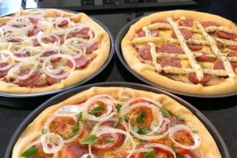 receita de massa de pizza