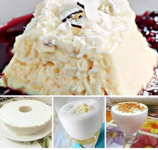 receita de mousse de coco