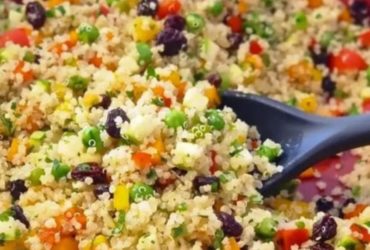 receita de quinoa à grega