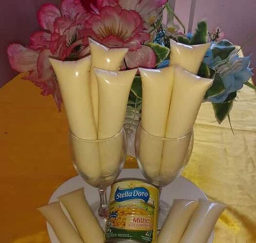 receita do geladinho de milho verde