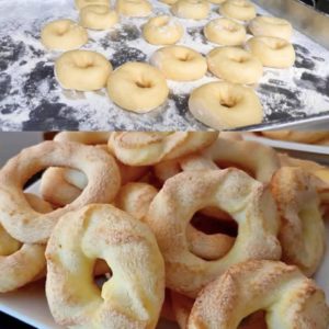 Rosquinhas de polvilho assada