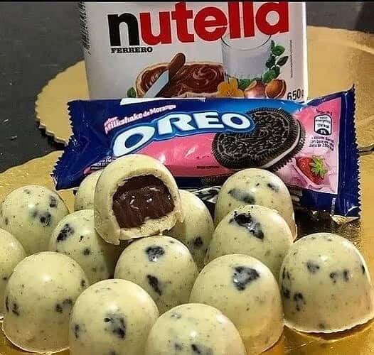 trufas de oreo gostosas