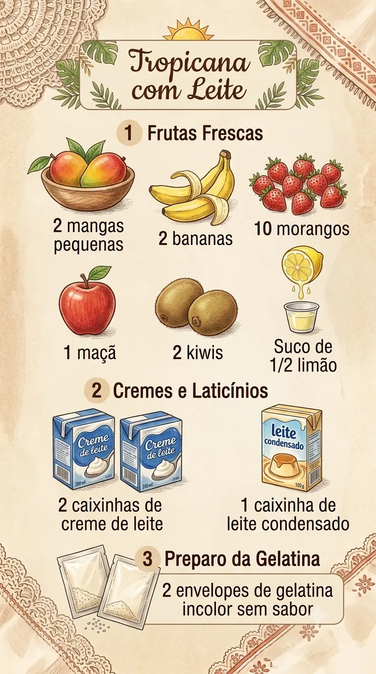 Ingredientes tropicana