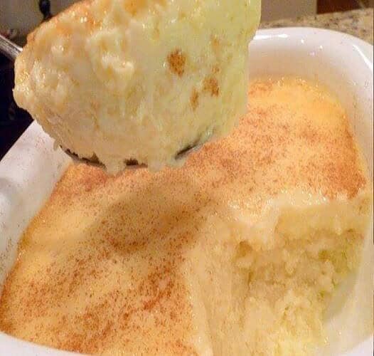 arroz doce de forno