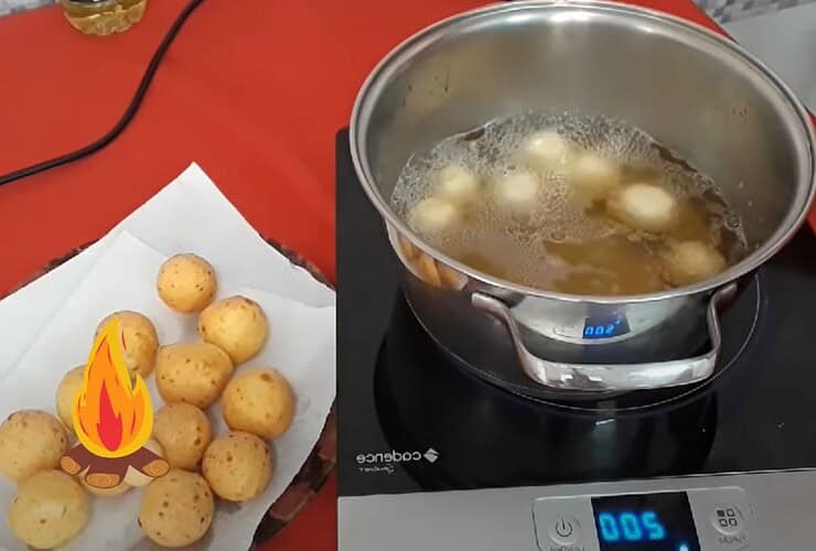 bolinhas de queijo com polvilho doce