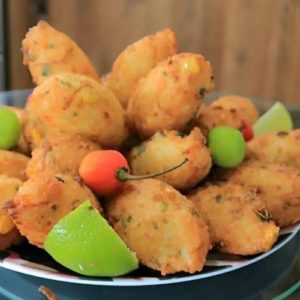 Bolinho de arroz sem farinha feito no liquidificador